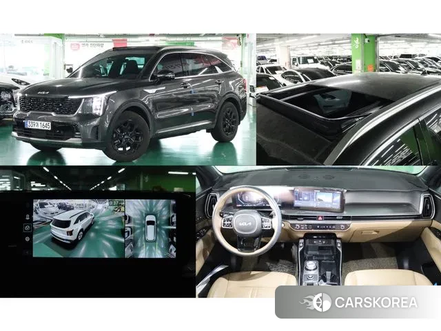 Kia The New Sorento 4th Generation 2024 Серый из Кореи
