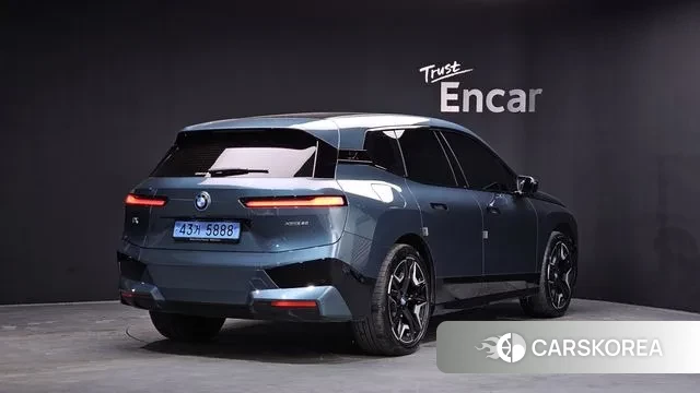 BMW iX 2022 Синий из Кореи