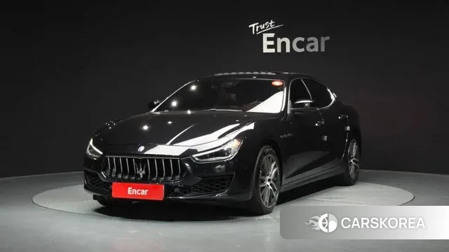 Maserati Ghibli 2018 Синий из Кореи