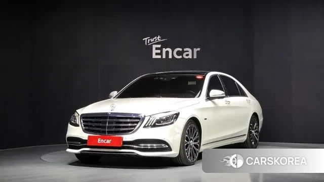 Mercedes-Benz S-Class W222 2020 Белый из Кореи