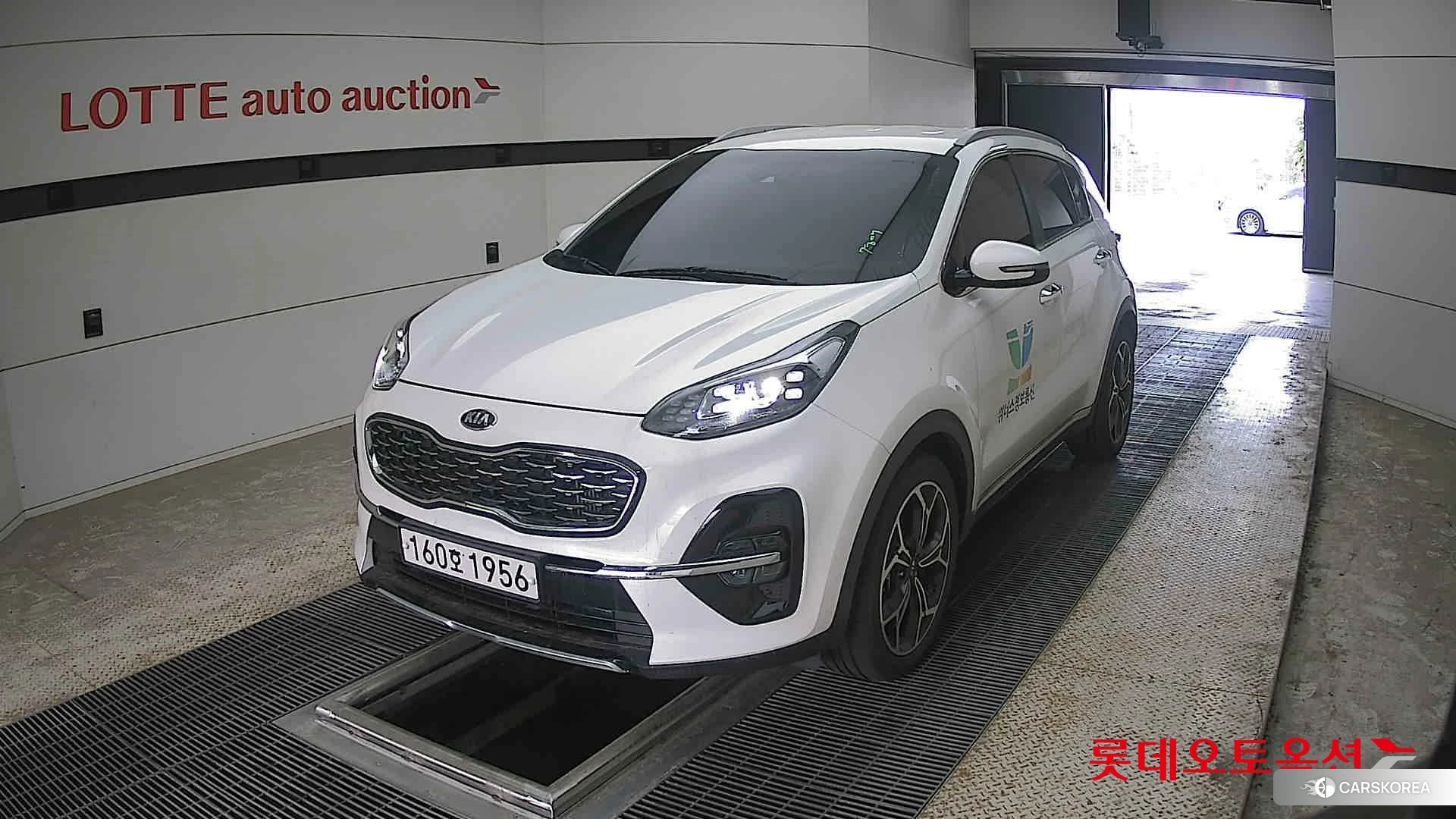 Kia Sportage 2021 Snow White Pearl (optional) из Кореи