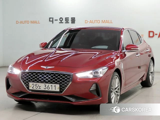 Genesis G70 2019 Красный из Кореи