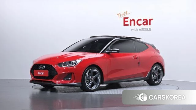 Hyundai Veloster (JS) 2019 Красный из Кореи