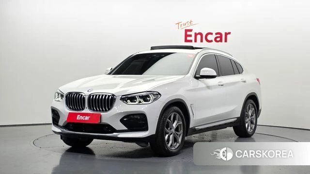 BMW X4 (G02) 2021 Белый из Кореи