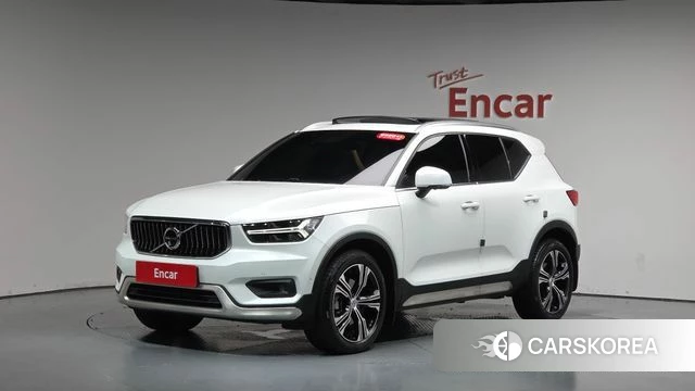 Volvo XC40 2022 Белый из Кореи
