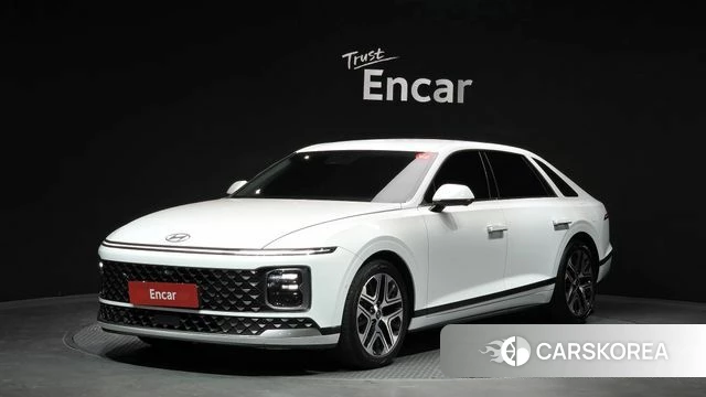 Hyundai Grandeur (GN7) 2023 Белый из Кореи