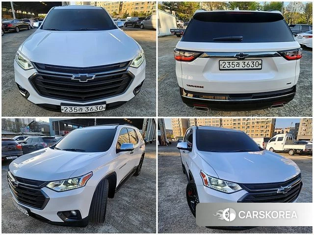 Chevrolet (GM Daewoo) Traverse 2020 Белый из Кореи