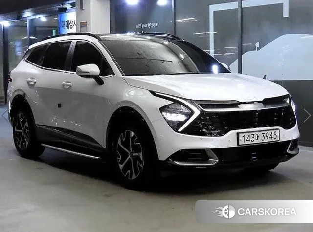 Kia Sportage 5th Generation Hybrid 2021 Белый из Кореи