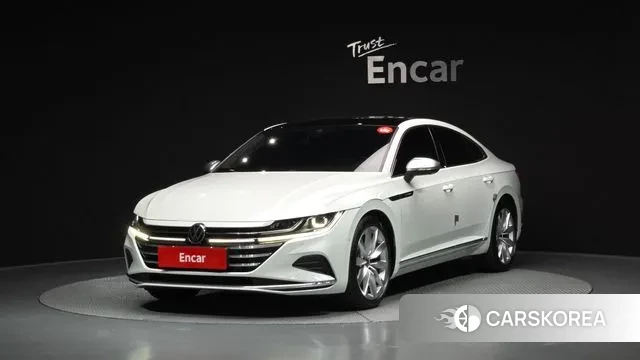 Volkswagen Arteon 2023 Белый из Кореи