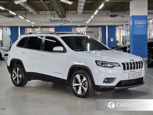 Jeep Cherokee (KL) 2020 Белый из Кореи