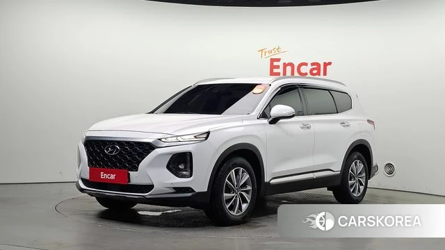 Hyundai Santa Fe TM 2019 Белый из Кореи