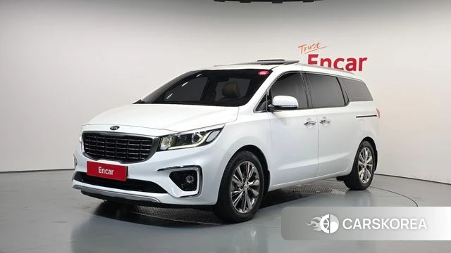 Kia The New Carnival 2018 Белый из Кореи