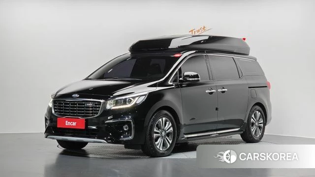 Kia The New Carnival 2019 Черный из Кореи