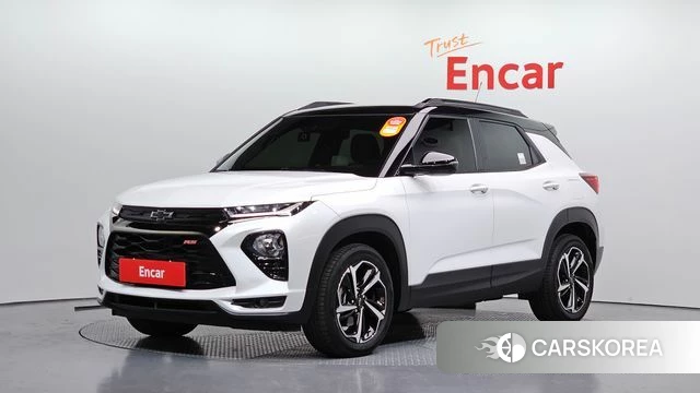 Chevrolet (GM Daewoo) Trailblazer 2021 Белый из Кореи