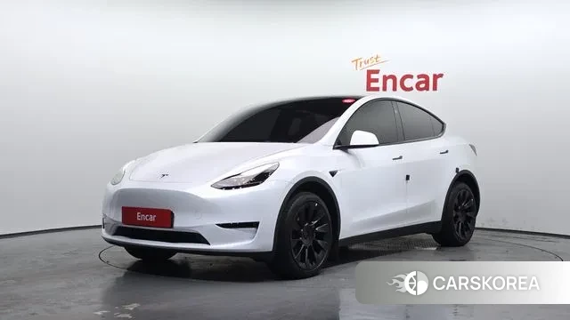Tesla Model Y 2024 Белый из Кореи