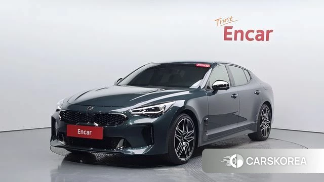 Kia Stinger Meister 2022 Темно-зеленый из Кореи