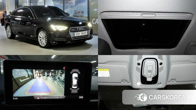 Audi A4 (B9) 2018 Черный из Кореи