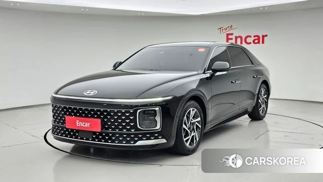 Hyundai Grandeur (GN7) 2023 Черный из Кореи