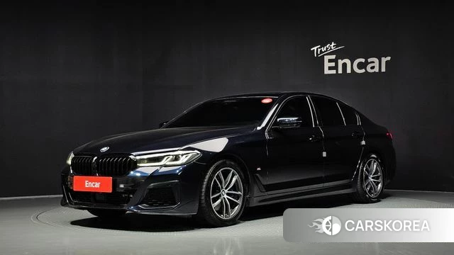 BMW 5 Series (G30) 2020 Черный из Кореи
