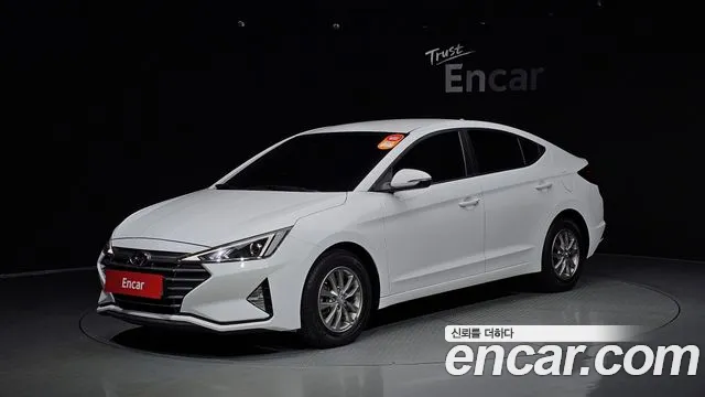 Hyundai The New Avante AD 2019 Белый из Кореи
