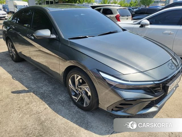 Hyundai The New Avante (CN7) 2024 Серый из Кореи