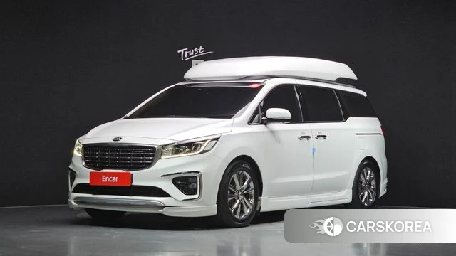 Kia The New Carnival 2020 Белый из Кореи