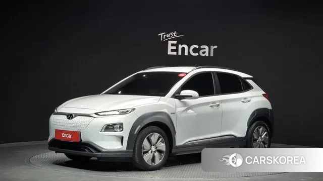 Hyundai Kona Electric 2019 Белый из Кореи
