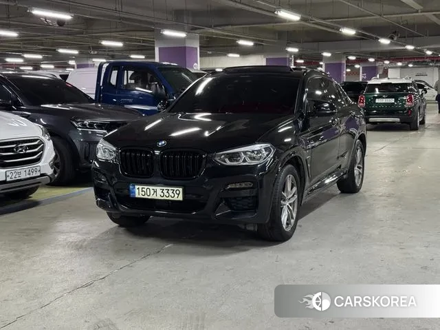 BMW X4 (G02) 2018 Черный из Кореи