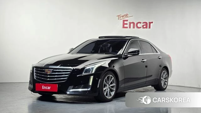 Cadillac CTS 3rd generation 2018 Черный из Кореи