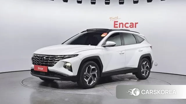 Hyundai Tucson (NX4) 2021 Белый из Кореи