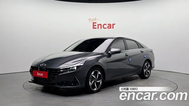 Hyundai Avante Hybrid (CN7) 2022 Серый из Кореи