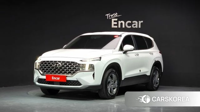 Hyundai The New Santa Fe 2022 Белый из Кореи