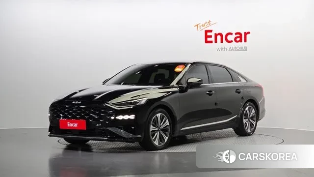 Kia K8 Hybrid 2022 Черный из Кореи