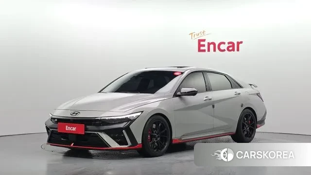 Hyundai The New Avante (CN7) 2024 Серебристо-серый из Кореи