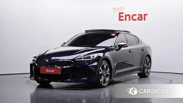 Kia Stinger 2019 Синий из Кореи
