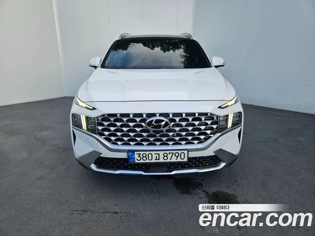 Hyundai The New Santa Fe 2021 Белый из Кореи