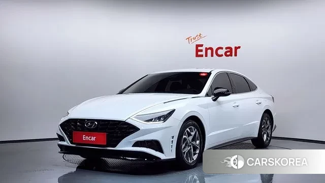 Hyundai Sonata (DN8) 2021 Белый из Кореи
