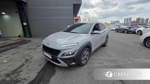 Hyundai The New Kona Hybrid 2022 Серебристо-серый из Кореи