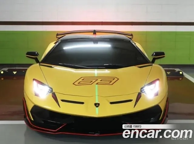 Lamborghini Aventador 2020 Желтый из Кореи