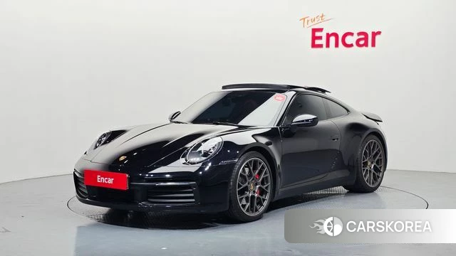Porsche 911(992) 2020 Черный из Кореи