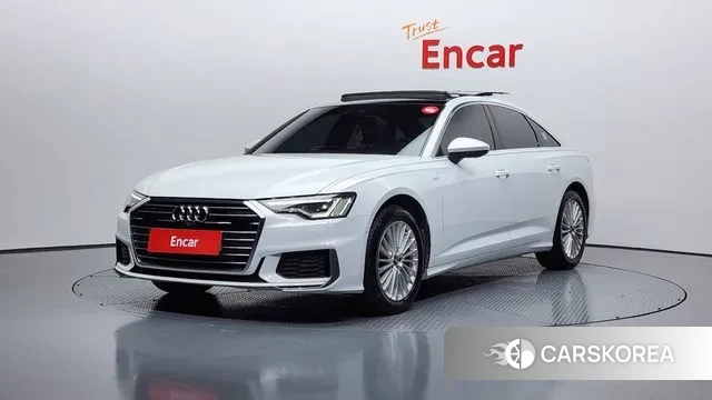 Audi A6 (C8) 2019 Белый из Кореи