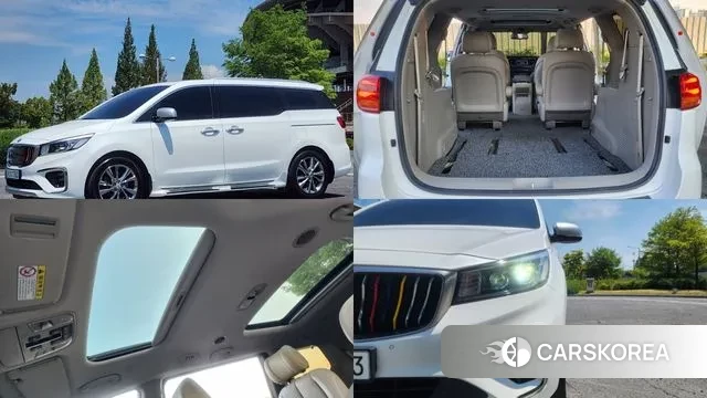 Kia The New Carnival 2018 Белый из Кореи