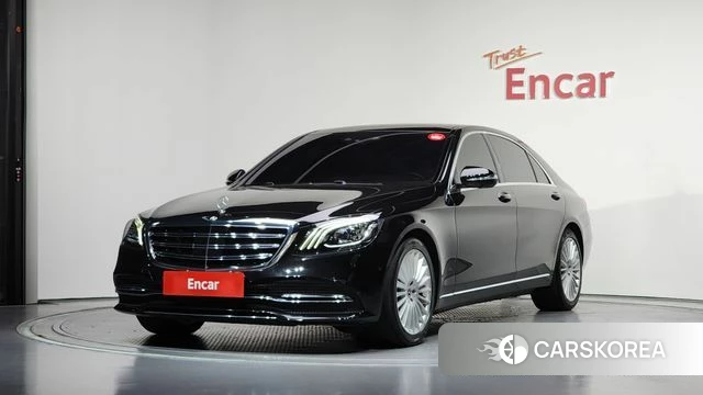 Mercedes-Benz S-Class W222 2020 Черный из Кореи