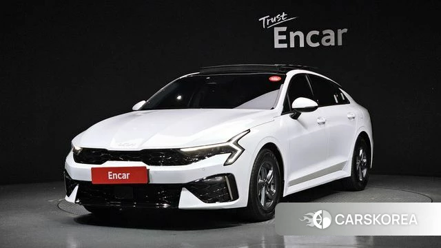 Kia The New K5 3rd generation 2024 Белый из Кореи