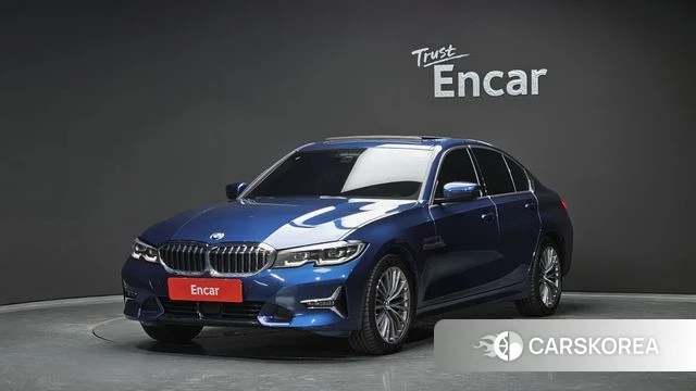 BMW 3 Series (G20) 2022 Синий из Кореи
