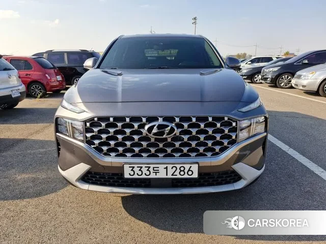 Hyundai The New Santa Fe 2023 Серый из Кореи