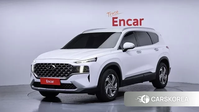 Hyundai The New Santa Fe 2022 Белый из Кореи