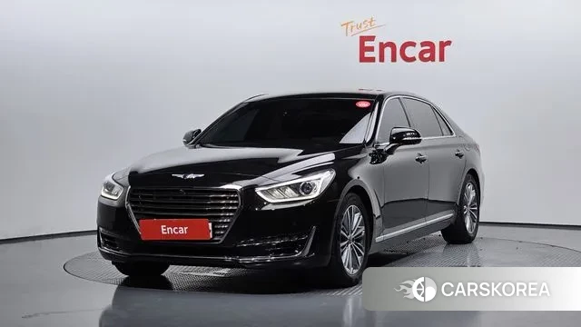 Genesis EQ900 2018 Черный из Кореи