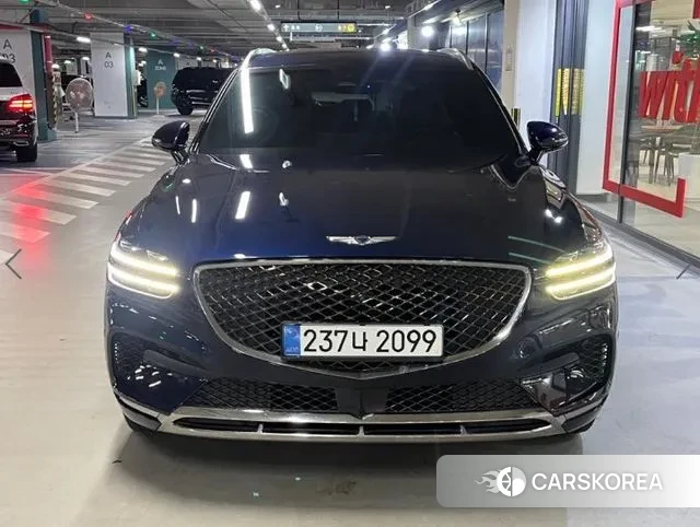 Genesis GV70 2021 Синий из Кореи