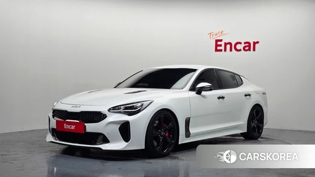Kia Stinger Meister 2021 Белый из Кореи